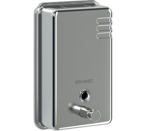 Vertical soap dispenser 1100ml 304 stainless steel polished